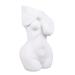 Cryfok white female body vase made of ceramic home decoration modern ceramic women's body vase in the Bohemian style for living room and study