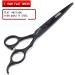 SHARONDS 440C Black Hair Cutting Scissors Set (6 & 7) - Professional Hair Scissors & Thinning Shears - 4 Piece International Shipping - Buy Online on GoSupps.com