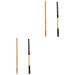 Healeved 4 Pcs Eyebrow Pencil Eyebrow Drawing Tools Dark Brown Eyeliner Waterproof Eye Liner Pencil Wooden 1 count (Pack of 1) As Shownx2pcs