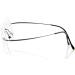 Eyekepper Titanium Rimless Round Reading Glasses - Stylish Circle Readers in Black +1.75 | International Shipping Available - Buy Online on GoSupps.com