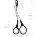 2 PCS Black Eyebrow Trimmer Scissor with Comb - Eye Shaping Cut Comb Scissors for Men and Women - Buy Online on GoSupps.com