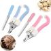 PSGS Professional Pet Nail Clippers Dog Cat Stainless Steel Two-Color Labor-Saving Nail Clippers Convenient Beauty Cleaning Supplies (Color : Give Sharpener Pink) - Buy Online on GoSupps.com