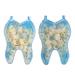 50 Pcs Temporary Tooth Crowns - Realistic Porcelain Dental Crowns for Front & Molar Teeth - International Shipping - Buy Online on GoSupps.com