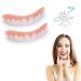 Yangyangda adjustable snap-on tooth replacement tooth veners for temporary tooth restoration protect your teeth and win a confident smile (upper teeth)
