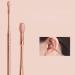 LUKEO 6Pcs/Set Ear Wax Pickers Stainless Steel Spiral Earpick Wax Remover Curette Ear Pick Cleaner Ear Spoon 1 D - Buy Online on GoSupps.com