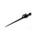 Marycrafts Black Buffalo Horn Hair Stick  Hair Accessories  Hair sticks for women Handmade 7.2