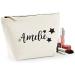 Personalized Name Cosmetic Bag - Large Makeup Bag for Ladies - 34x22x11 cm 5 Litres - Stylish Handbag Essential - Buy Online on GoSupps.com