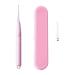 LUKEO Safety Painless Ear Cleaning Tool for Adults Kids Ear Wax Removal Cleaner Electric Vacuum Earwax Remover with LED Light (Color : White-Dinosaur Doodle4)