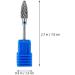 SOLUSTRE Nail Polisher Nail Tools Manicure Salon Supplies Sanding Drill for Nails Professional Pedicure Grinding Nail Art Tools Manicure Supplies Tungsten Steel Alloy Electric Metal Nail - Buy Online on GoSupps.com