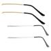 Hapinary screwdriver 2 pairs of glasses legs glasses substitute glasses brick made of metal brilliant glasses. Repair schnapps glasses sunglasses replace men and women plastic