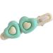 Bangs Hair Clip for Hot Girls Two Heart Shape Hair Barrettes Candy Color Ponytail Hair Barrettes for Teens Girls - Buy Online on GoSupps.com