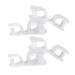 Hushuwan 4 Pair Thumb Spica Splint Retainer Holder Hair Straightener Holder Toe Trainers Toe Spreaders Thumb Hallux Valgus Overlapping Toe Orthotics Foot Thumb Dividers399