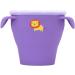 Collapsible Silicone Snack Cup for Kids 3+ | Spill-proof with Lid, Straw, & Strap | Perfect for On-the-Go Snacking | BPA-Free - Purple - Buy Online on GoSupps.com