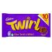 2 x Twirl Chocolate Bar 10 Pack Multipack 215g Delicious Tasty And Twisty Treat Gift Hamper For Birthday Christmas