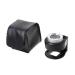 Magnifying 30X 30X Magnifying Glass Portable with Scale LED Counterfeit Lamp with Lamp Purple Light Calligraphy Jewel Printing Measuring (Color : Black) Made in China
