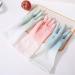 Gloves Transparent White Household Washing Dishes and Clothes Waterproof Plastic Household Cleaning Non Slip Durable high Temperature Resistant Thin Gloves TransparentwhiteFlamingo - Buy Online on GoSupps.com
