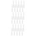 CLISPEED Accessories 30pcs Earrings Adjust Lanyard White Earring 15x2cmx3pcs