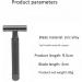 Enerrgeecko Classic Razor - Short Handle Double Edge Men's Razor Gift Box | 1 Razor & 5 Blades Included - Perfect for All Skin Types - Buy Online on GoSupps.com