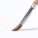 Kads 100% Kolinsky Sable Acrylic brush nail brush for acrylic application round head ruffled nail art brush manicure tool (8#)