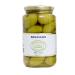 Seggiano Organic Bella Di Cerignola Olives 350g - Certified Vegan Vegetarian GMO Free & Gluten Free - Handpicked & Mono Varietal - Food Products of Italy