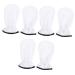 Ipetboom 3 Pairs Maintenance Essential Oil Gloves Bath Gloves Keychain Magnifying Glass Beauty Hand Gloves Beauty Care Gloves Body Scruber Paraffin Hot Polyester Mittens Mask White