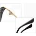 Fuqinqingoz Oversized Black Reading Glasses +300 - Trendy Anti-Blue Light Computer Readers Glare-Free Presbyopia Glasses - Buy Online on GoSupps.com