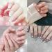Biutee Nail Art Stamper with Scraper | Double Head Silicone Transparent Stamp for French Smile Lines - Perfect Nail Art Tools - Buy Online on GoSupps.com