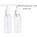 Shanitech 20-Piece Refillable Liquid Containers | TSA Approved Travel Accessories for Cosmetics & Toiletries | Transparent & Airport Safety Compliant - Buy Online on GoSupps.com