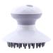 Beavorty 3 pieces of electric shampoo brush silicone scalp massage device Headwear silicone scalp shampoo brush scales massage claws waterproof white
