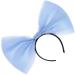 JSGHGDF Elegant Bowknot Hairband Delicate Decoration Hairpin Oversized Bow Knot Headband Ornament Headwear for Women and Girls Blue - Buy Online on GoSupps.com