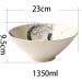Soup Bowl Big Bowl Ramen Bowl Hot Dry Noodles Dish Bowl Salad Bowl Fruit Bowl Household Ceramic Tableware Kitchenware - Buy Online on GoSupps.com