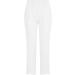 Womens Summer Linen Palazzo Pants High Waist Elastic Relax Fit Yoga Sweatpants - White XX-Large - Buy Online on GoSupps.com