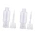 Vaguelly 12pi ces Tube Vide Pour Brillant Contenants Pour Flacons Vides Lot De Tubes Diy Transparent