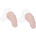 FOMIYES High Heel Insoles - 2 Pairs Forefoot Pads for Women | Magnetic Leather Gel Foot Pads for Pumps & Boots - Buy Online on GoSupps.com