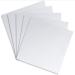 Flexible Shiny Metallic Sheets for Arts and Crafts (Silver 11.8 in 5 Pack)
