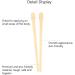 Waxing Wood Spatula Set | versatile Wooden Spatula for Hair Removal & Cosmetics | Small Wax Sticks & Stirring Tools - Buy Online on GoSupps.com