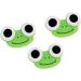 3PCS Cartoon Frog Shape Contact Lens Case | Cute Animal Lens Holder for Travel & Storage - Buy Online on GoSupps.com