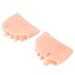 Silicone Bunion Corrector - Hallux Valgus Flat Iron Toe Protector for Pain Relief | Skin Color (Nude) - Foot Care Solution - Buy Online on GoSupps.com