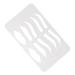 Evscan Reusable Eyebrow Lip Template | Microblading Accessories for Beginners - Perfect for Men & Women - Buy Online on GoSupps.com