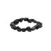 Pachamama Essentials Authentic Shungite Nugget Bracelet Stretchy From Karelia Region Russia Against EMR EMF Protection 7.5 mm Shungite shungite