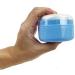 3.5'' Powder Puff Kit Container Dispenser Case | Portable Makeup Cosmetic Jar | Blue - Home & Travel - Buy Online on GoSupps.com