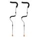 Adult Crutches Medical Crutches Portable Armpit Crutches with Detachable Adjustable Crutches Suitable for Walking Rehabilitation Training Convenient Independence 2pcs