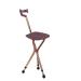 Underarm Crutches Anti-Skid Cane Walking Stick Elderly Elderly Disabled Wooden Crutches Single-Turn Walker Family Journey