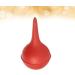 Ear Cleaner Syringe 90ml - Red Hand Bulb Squeeze for Adults | Rubber Suction for Ear Washing - Buy Online on GoSupps.com
