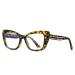 TR Frame Computer Readers Blue Light Blocking Reading Glasses Clear Vision Personality Eyewear Flat Light Mirror 1.00 C3