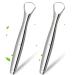 OCKULT Stainless Steel Tongue Scraper Metal Cleaner & Brush Fresh Care Mouth Breathing Reusable B9B8 Environmentally Friendly