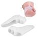Allesoky Gel Toe Separator Bunion Corrector 2 Pairs - Orthopedic Foot Pain Relief & Toe Alignment - Day & Night Use - Men and Women - Buy Online on GoSupps.com