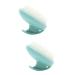 Healvian 2 STK Hair Massage brush Hairbrush made of silicone scalp Came shampoo brush for the scalp washing hair for the scalp dandruff -ridge