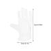 Veemoon 6 Pairs Jewelry Gloves Microfiber White Cotton Gloves for Art Handling Dry Hands Women Men Cloth Working Serving Anti Static Jewelry Silver Inspection Gloves - Buy Online on GoSupps.com