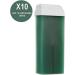 Purewax | 10 Cartridges of GREEN TEA TREE hair removal wax | hair removal with strip | Roll on 100ml | professional | legs | ais - Buy Online on GoSupps.com